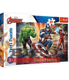 Puzzle - "24 Maxi" - "In the world of Avengers / Disney Marvel The Avengers"